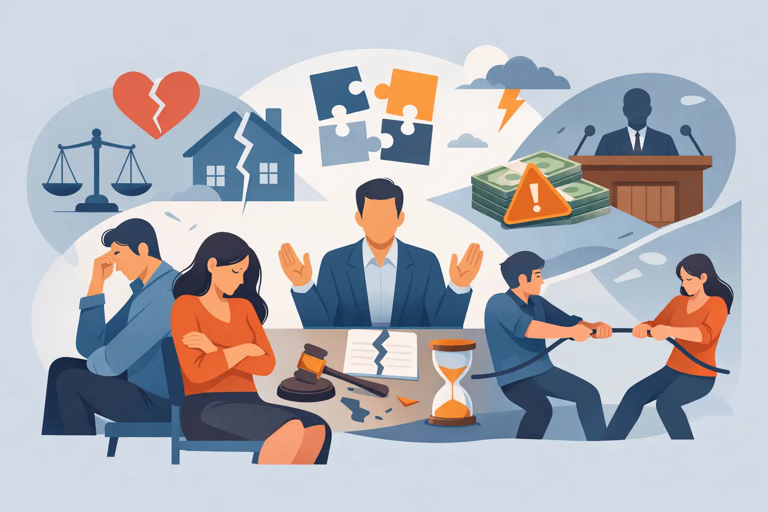 7 Disadvantages of Divorce Mediation
