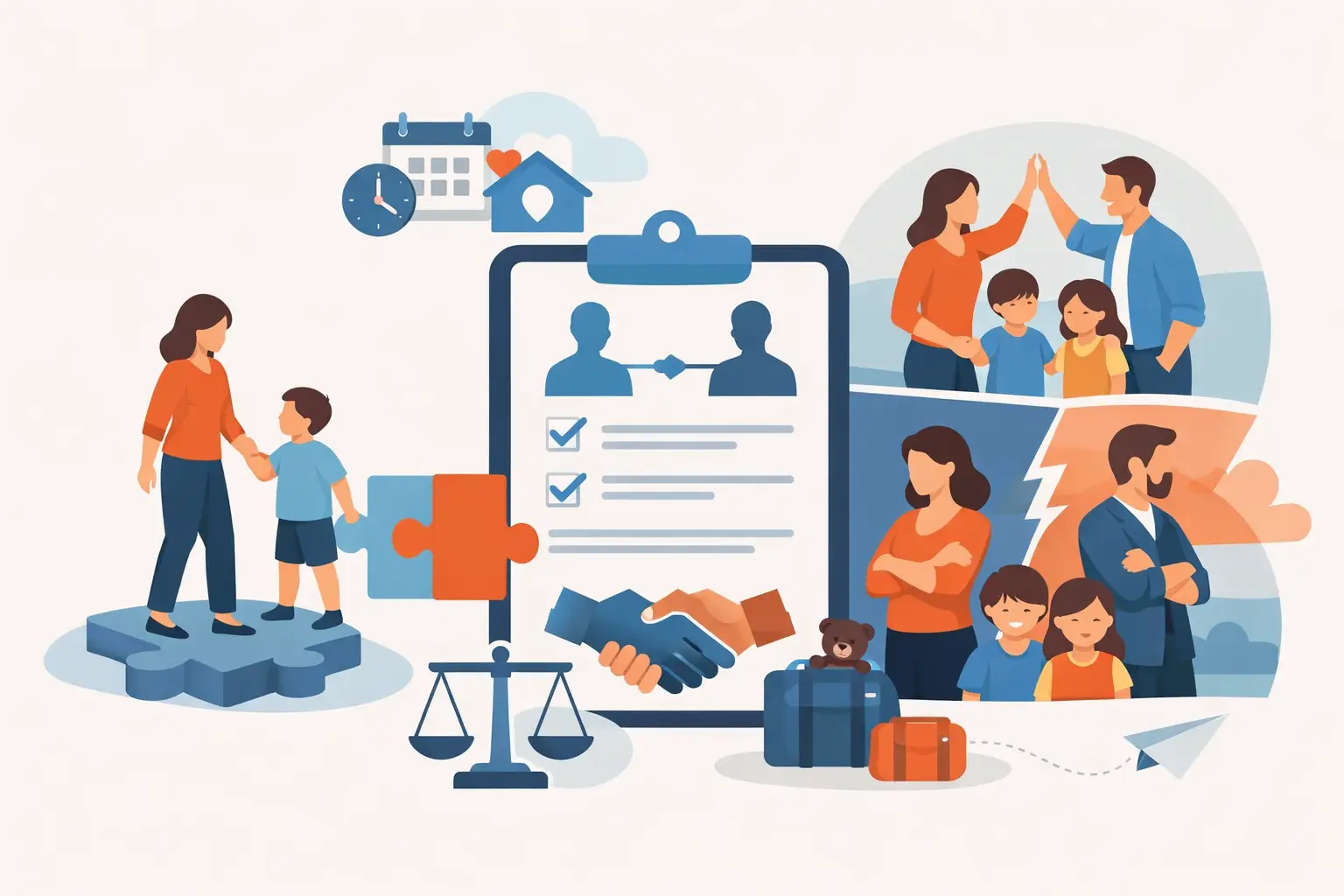 12 Best Parenting Plan Clauses for Less Conflict